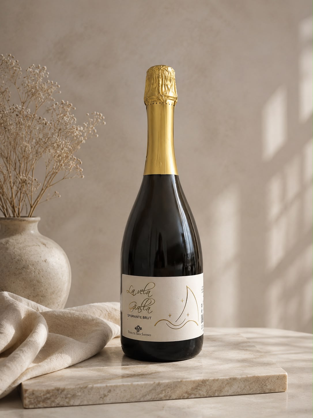 BOTT. LT. 0,75 SPUMANTE BRUT VELA GIALLA